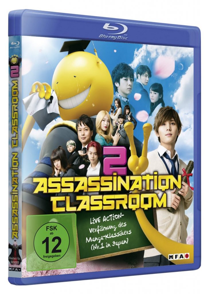 assassination classroom 2 blu-ray