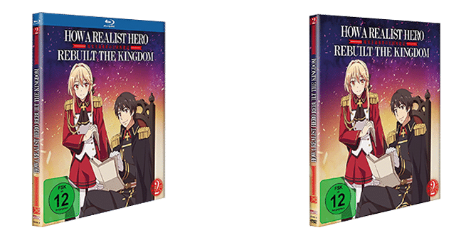 Funianime Brasil on X: Mídias Físicas•💿 Capa do segundo pacote Blu-ray  BOX do anime Genjitsu Shugi Yuusha no Oukoku Saikenki (How a Realist Hero  Rebuilt the Kingdom), que inclui os episódios 14