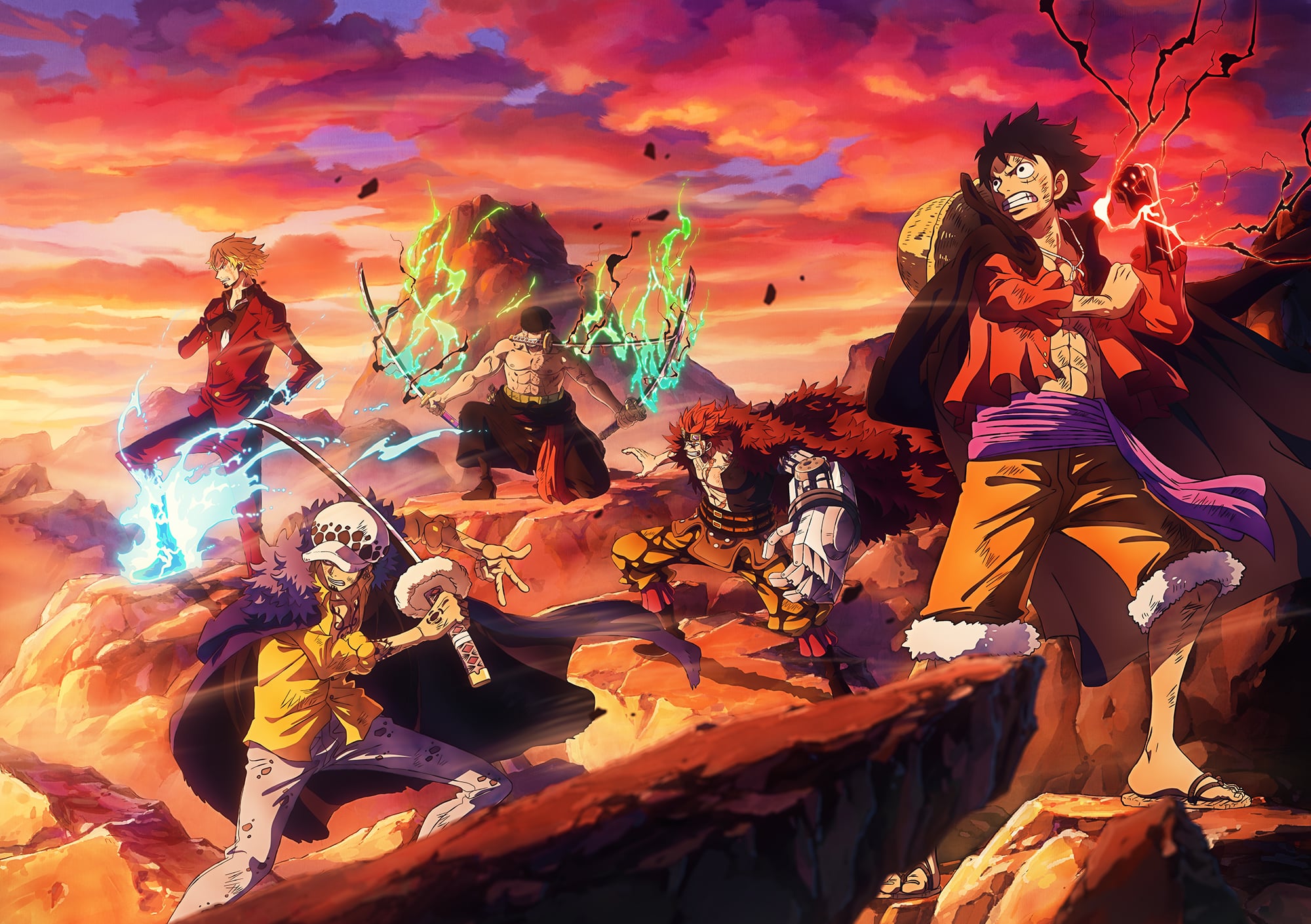 One Piece Visual feiert Höhepunkt des Wano Kuni Arcs